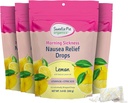 Zlatíčko Pie Organics Tehotenstvo Nauzea Relief kvapky, Soothe Prvý trimester ranné choroby, citrónová príchuť, 30 Počet, 4 balenie