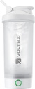 VOLTRX Protein Shaker fľaša, fúzie USB C dobíjateľný elektrický proteín Shake Mixer, Shaker poháre pre proteíny Shake a náhrada jedla Shakes, BPA zadarmo, 24oz