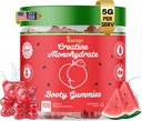 Prvý monohydrát kreatinínu na svete + Keto ACV Booty Gummies Supplement for Women - 5000 mg Creatin plus 1000 mg ACV - Glute Builder, Waist Slimmer, Gym Essentials Ženy, bez cukru (120 Ct Vodný melón)