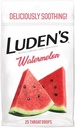 Ludenove upokojujúce kvapky hrdla, melón, 25 ct (Pack of 1)
