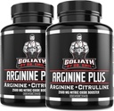 Dr. Emil's ARGININE Plus - L Arginín + L Citrulín - 2500 MG High Dose NO Booster Tablety - Dodatok k oxidu dusnatého pre cievy a zdravie srdca (Arginín AAKG a Citrulínmalát 2:1)