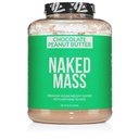 NAKED Vegánska hmotnosť - Čokoládové arašidové maslo - 1,290 Kalórie, nič umelé, všetky prírodné čokoláda PB hmotnosť Gainer Protein Powder, non-GMO, Soy & Gluten Free - 8LB hromadne - 11 porcií