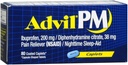 Advil Pm Caplet 80ct Veľkosť 80ct