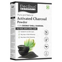 Naturals Activated Charcoal Powder Ideal for Face and Skin Removed Dead Skin, Nečistoty a Detoxify Skin Coconut Charcoal Powder 100% Natural 200gm