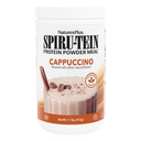 NaturesPlus SPIRU-TEIN Shake - Cappuccino Flavor - 1,1 lbs, Spirulina Protein Powder - Plant Based Meal Replacement, Vitamíny a minerály pre energiu - Vegetarián, Gluten-free - 16 Servisov