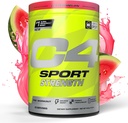 Cellucor C4 Sport Strength Pre Cvičenie Powder - NSF Certified for Sport - Beta-Alanine, Creatin, 200mg Kofeín - Sugar Free Energy Supplement for Men & Women - Watermelon, 20 Servings