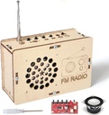 STEM Hračky pre vekové kategórie 6-8-13 Veda Kits DIY budova vlastné rádio remeslá pre deti Stocking Stuffers Narodeniny Dary pre 9 11 12 14 15+ Rok Old Boys Dievčatá Teens Circuit Engineering Elektronika Projekt
