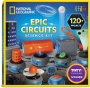 National Geographic Circuit Maker Kit - Elektronika Súprava pre deti so 120 Elektronikami, Elektronika STEM, Elektronika, Elektronika pre deti, Elektronika