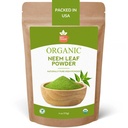 SPICY ORGANIC Neem Powder - Certified USDA Organic - non-GMO - Čerstvé sušené Neem listy prášok pre zdravé vlasy a kožu - Azadirachta Indica Ayurvedic Herb pre celkovú pohodu