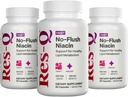 Res- Q No- Flush Niacin (bývalý HDL+) 60 kapsúl, 3- Pack