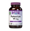 Bluebonnet Draslík Supplement Aspartate 99mg Essential Mineral Supplements for Electrolyte Balance - Non-GMO, Vegan, Košer Certified, Gluten-Free, Soy-Free, Dairy-Free - 90 Veggie Capsules