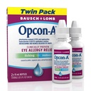 Opcon-A alergie očné kvapky, antihistaminika a Redness Relief pre Itchy, červené oči, upokojuje podráždenie z Pollen, Ragweed, Tráva, Vlasy zvierat a Dander klinicky preukázané Formula, 0.5 Fl Oz (Pack of 2)