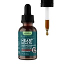 Animal Essentials Heart Health for Psi & Mačky - Kardiovaskulárna podpora Supplement, Zdravé srdce, Organické Hawthorn Berry, Bylinné Tinture - 2 Fl Oz