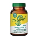 MegaFlora Probiotiká Plus - Probiotiká pre ženy a mužov Tráviace zdravie- 50 miliárd CFUs & 14 kmeňov - Imunitná podpora doplnok - Vegetarián - 30 kapsúl