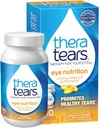 TheraTears 1200mg Omega 3 Supplement for Eye Nutrition, Organic Lankeed Triglyceride Fish Oil and Vitamin E, 90 count