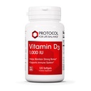 PROTOKOL PRE ŽIVOTNÉ BILANCIE Vitamín D3 1 000 IU - Imunitná podpora silné kosti a zuby - 120 Softgelov