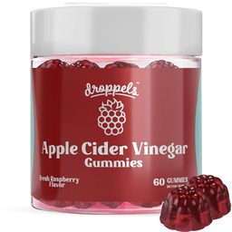 Droppels Apple Cider Ocogar Gummies 1000mg s Beet Root & Pomegranate 