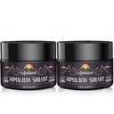 Ajoblanco 600mg Natural Himalayan Organic Shilajit Resin - Himalayan Gold Shilajit Resin with Organic Ayurvedic Blend in High Potency for Energy, Strength & Imunity, Pack of 2