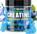 Kreatín Monohydrát 5g Per Serving, žiadny cukor Kreatín Doplnky Podpora pre silu, Výkon, Energia, zotavenie, Gluten-free Creatin pre ženy a mužov (60 Gumies)