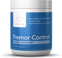 Simplesa Tremor Control, L-arginín Alpha-Ketoglutarát doplnok, zahŕňa GABA, Ubichinol, a Niacin, 360g AAKG prášok doplnok, podporuje Tremor Control, a zdravie svalov