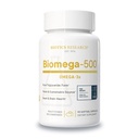 Biotics Research Biomega 500 Omega 3 Fish Oil Supplement, Highly Concentrated Fish Oil with EPA/DHA, Omega 3 Mastné kyseliny, podporuje imunitné a kardiovaskulárne 90 Softgel kapsuly