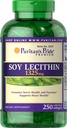 Puritánska pýcha Soy Lecithin 1325 mg, Podpora srdca, 250 gróf, Naturulse Ad 410