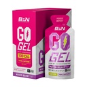 BARE VÝKONNOSTNÁ VÝŽIVA, BPN Go Gél Endurance, 24 g karbohydrátov & 100 kalórií v balení, Vegan + bezlepkový bežiaci gél, 10 jednoslúchadiel, kofeínované zmiešané Berry