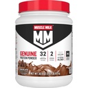 Svalové mlieko Genuine Protein prášok, Čokoláda, 1,93 libra, 13 Servings, 32g Protein, 2g Cukor, vápnik, Vitamíny A, C & D, NSF Certified for Sport, Energizing Snack, Packaging May Vary
