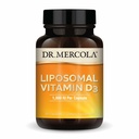 Dr. Mercola Lipozomálny vitamín D3 - podporuje zdravie srdca, kostí a imunitného systému - 1000 IU na obsluhu - non-GMO, Soy Free & Gluten Free - 30 kapsúl (30 dávok)