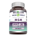 Amazing Formules MSM (Methylsulfonylmethane) Supplement 