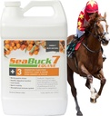 SeaBuck 7 Equine Supplement for Horses with Sea Buckthorn to Improve Horse Health (3-6 Week Supply, 1 Gallon) 