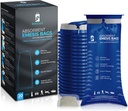 ROXALACE® Emése Bags with Absorbent Powder for Nauzea and Vracanie Relief - 20 Pack 1200ml, Travel-Friendly, Hygienic Solution for Motion Disease, Morning Choroby, Careaving, and Emergencies