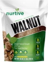 Powder Walnut Protein - bohatý na Omega-3 & Plant-Based Protein - Antioxidant Boost - Ideálne pre smoothies & Peaking - Gluten Free, Vegan, Non GMO - 20 Servings (16 oz / 454 g)