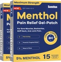 Sumifun medied Cold Hot Patches - 30 Gróf 5% Mentol Extra sila úľava bolesti Patches mocný cielená úľava pre jednoduché bolesti chrbta, bolesti kĺbov, Stiff krku, svalová bolesť