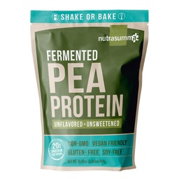 Nutrasumma Pea Protein Powder, unflaved and unselected Sugar Free Vegan, 100% Plant Based, Non GMO, Gluten Free & Soy Free, 2.14 LB