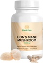 Lion's Mane Mushrom Nootropné kapsule - kognitívna podpora a zdravie mozgu