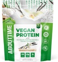O Time Vegan Protein Powder 22g Vanilka, prírodné zložky, non-GMO, Plant Based, Gluten Free, Soy Free, Dairy Free, 32 Servings