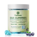 EAA Gummies 120 Gummies (Blueberry), 9000 mg Essential Amino Acides - All 9 Essential Aminos (EAA) and All Branched-Chain Aminos (BCAA), Non-GMO, Gluten Free, Vegetarián Friendly