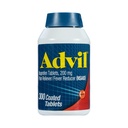 Advil Bolesť Reliever a horúčka Redukcia, úľava od bolesti Medicína s Ibuprofenom 200 mg pre bolesti hlavy, Backache, Menštruačná bolesť a úľava od bolesti kĺbov - 300 obalených tabliet