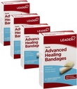 Lepidlá Leader Advanced Healing, Veľká jedna veľkosť, 6 Počet - vodotesné a flexibilné - 4 balenie