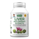 ANDREW LESSMAN Pečeň Anti-Oxidant Extrakty 60 Kapsule - podporuje tvrdo pracujúcich tkanív pečene, podporuje optimálne zdravie a funkciu pečene. Mliečny bodliak, kurkuma a artičoky