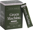 Fleur Marche Green Machine Super Greens Powder Pakets - Organic Greens, Fruit & Probiotics - Superfoods for Digestion, Energy, Microbiome Support & Detox - On-The-go Green Juice - 14 paketov