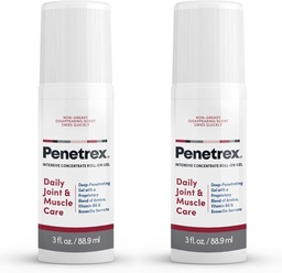 Penetrex Joint & Muscle Therapy - Upokojujúci gél na chrbte, krku, rúk, nôh - Premium Celotelový rub s Arnica, vitamín B6 & MSM - 3oz roll na géli (2-Pack)