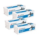 Dealed 3" x 3" Non-Woven Gauze Sponges (200 Počet) 4-Ply All-Purpose Non-Sterile Absorbent Dental Gauze Wound Care Product for First Aid Kit/Medical Facilities (Stock of 4)