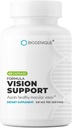 Vision Support Supplement with Lutein, Lykopén, Vitamíny a minerály pre zdravie očí a vízie Health Support 60 Kapsule - Made in USA - Non-GMO, Gluten Free