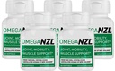Original Omega-3 Joint Support Supplement, Best Natural Muscle Relief, Green-Lipped Mussel Oil, 300 Softgels, No Fishy Dochute