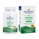 Nordic Naturals Omega Vision, citrón - 60 mäkké gély - s Zeaxantin a FloraGLO lutein, pre zdravé oči a vízia - 30 Slúži