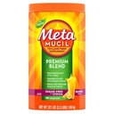 Metamucil Premium Blend, 4-v-1 Fiber Supplement for Digestive Health, Psyllium Husk Fiber Powder, Sugar-free with Stevia, Plant-Based Fiber Supplement, Orange Ochutené, 180 lyžičky