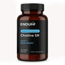 Endur Choline L(+) Bitartrate, Sustained Release Brain & Liver Support Supplement, Prenatal Safe, Vegan, Non- GMO, Gluten Free, 300 mg (60 tabliet)