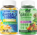Vegan Omega-3 Gummy + Super Greens Gummies